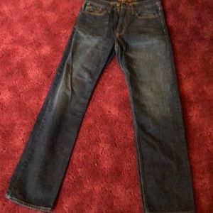 American eagle relaxed straight jeans 29x32